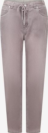 PANICALE Gerade Baumwollhose Use Ficelle