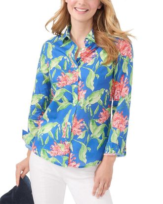 J.McLaughlin J.Mclaughlin Peony Bloom Lois Blouse