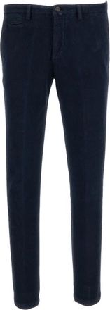 BRIGLIA 1949 Slim-fit Broeken - Heren - Slim Fit Broeken - Blauw - M - Katoen - Broeken
