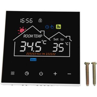 OEM Termostato Digital Inteligente, Pantalla T&aacute;ctil Lcd A Color, Programable Para Calderas De Calefacci&oacute;n Hidr&oacute;nica, Versi&oacute;n Est&aacute;ndar - Crezuo