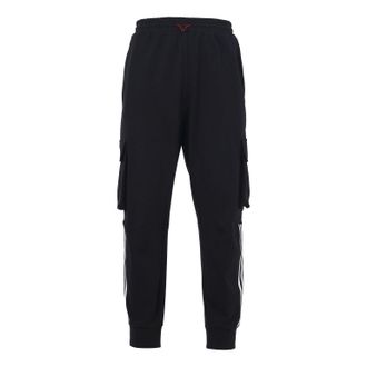 adidas Cny Pnt Dk New Years Edition Cargo Pocket Bundle Feet Sports Pants Black GP0913