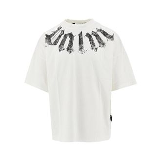 Palm Angels Neck logo Loose Fit T-shirt Man XL
