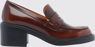 Tod's Mocassino Penny Loafer in pelle di vitello con tacco medio