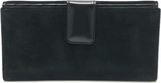 Gucci Pre-owned Wallets, female, Black, Size: ONE SIZE Pre-owned Leather Wallet