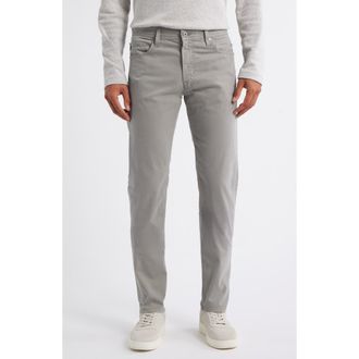 AG - Adriano Goldschmied Tellis Stretch Sateen Modern Slim Pants in Ironwood at Nordstrom, Size 32 X 34