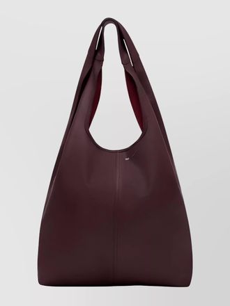 Ami etienne leather shopper bag