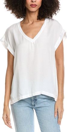 Bella Dahl Roll Sleeve V-Neck T-Shirt