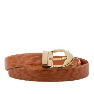 Louis Vuitton Pre-owned Ceinture Belt - female - Louis Vuitton Vintage - Vintage Belts - Brown - ONE SIZE - Pre-owned