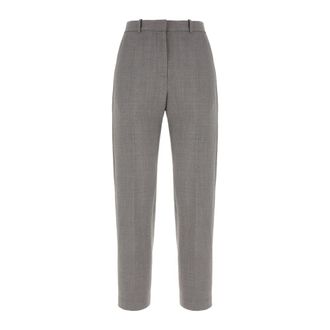 The Row Relian Pant - female - The Row - Straight Trousers - Gray - 2XS - Trousers