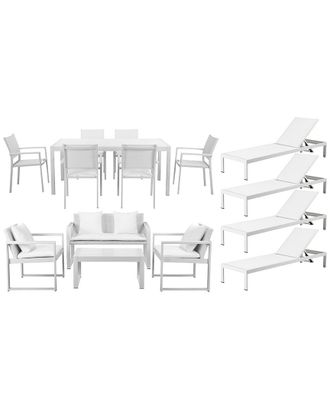 Pangea Home Chester 15Pc Patio Set
