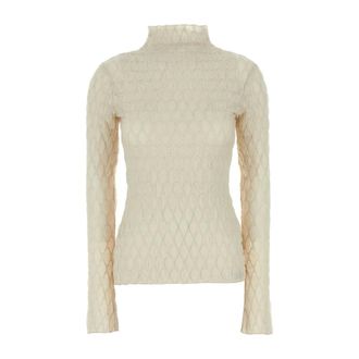 C & M Camilla and Marc Turtlenecks, female, White, Size: 2XS Sissil Top