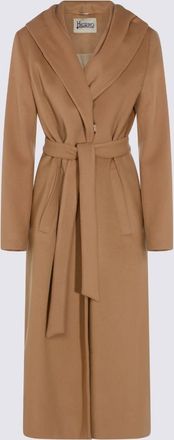 Herno Camel Wool Coat