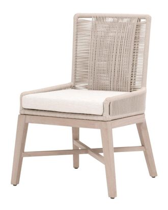 Essentials For Living Set Of 2 Overlay Outdoor Dining Chair