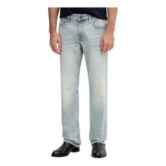 Guess Jeans, Heren, Blauw, W33, Denim, Jeans > Straight Jeans