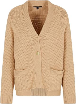 A|X Armani Exchange Mujer, Jerseys, Beige, Talla: S