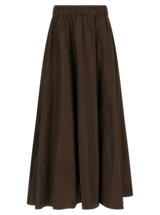Parosh Brown Pimpy26 skirt