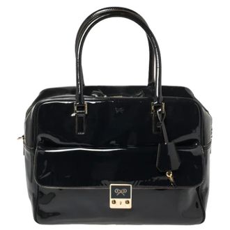 Anya Hindmarch Pre-owned borse di pelle - - Pre-owned - Donna - Nero - ONE SIZE