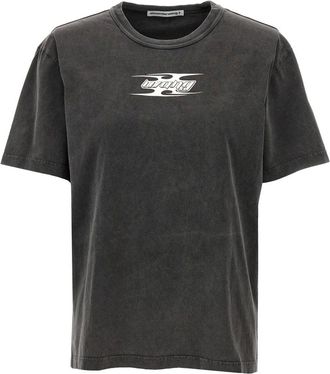 Alexander Wang Dames, Tops, Grijs, Maat: M Katoen