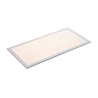 Lindby Led Panel stenley En Blanco De Pl&aacute;stico - Lindby