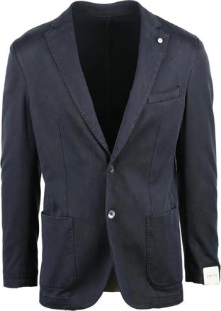 L.B.M. 1911 Hombre, Chaquetas, Azul, Talla: L