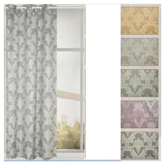 Trade Shop Trade Shop - Tenda Nives Pannello Singolo 8 Borchie Porta Finestra Cucina Bastone 140x280 Cm