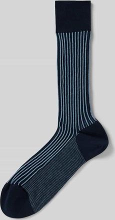Paul Smith Socken mit geripptem Abschluss in Marine, Größe 40-46