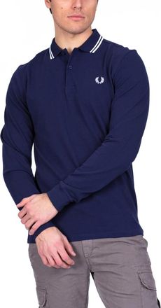 Fred Perry Polo Shirt - Heren - Polos - Blauw - S - Tops