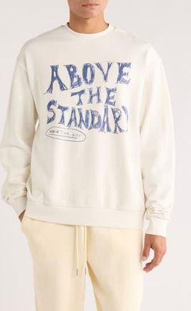 Honor The Gift Above the Standard Graphic Sweatshirt in White at Nordstrom Rack, Size Xxx-Large