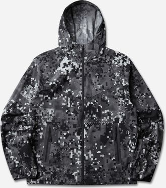 Nike Men s Tech Dri-Fit Woven Full-Zip Jacket Light Smoke Grey / Black