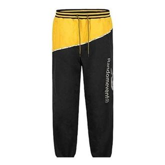 New Balance x Randomevent Rebirth Sweatpants Asia Sizing Black Yellow NT94N213-MY