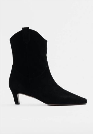 Bibi Lou Womens Cow Suede Boots In Black