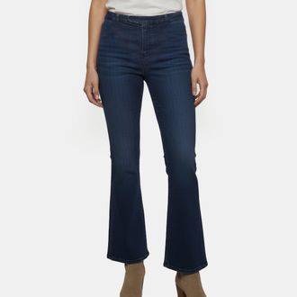 Max Mara Smax Mara Blue Denim Stright Fit Jeans L/waist