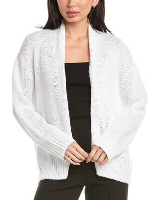 St. John Relaxed Shawl Collar Cardigan