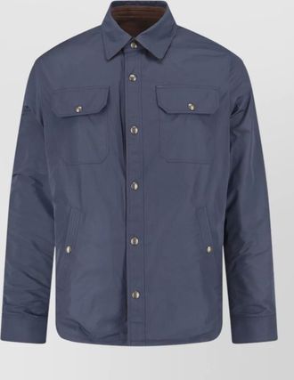 Polo Ralph Lauren leather shirt jacket