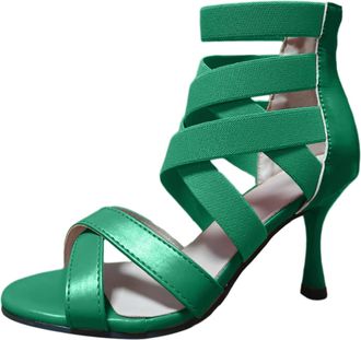 Generic 2026 Women Ladies Summer Fashion Elegant Fine Shallow Heels High Lightweight Wide Fit formal Interview Platform Heel Pumps Party Evening (15)