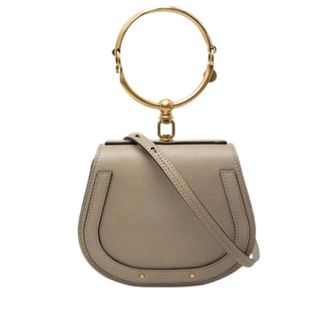Chlo&eacute; Pre-owned The Nile Shoulder Bag - Dames - Pre-owned - Bruin - Maat: ONE Size Leer