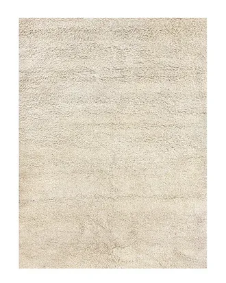 Exquisite Rugs Overdyed Shaggy Hand-Made Rug