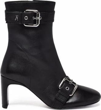 Patrizia Pepe Schoenen, Dames, Zwart, 38 EU, Leer, Stivaletto Punta Tonda