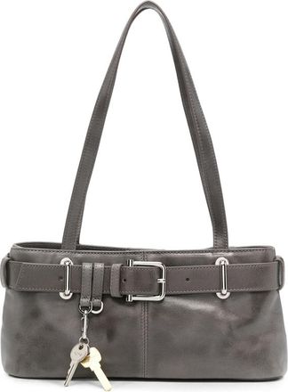 Osoi Buckle-detail Leather Tote Bag