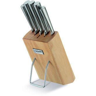 OEM Juego De Cuchillos, Juego Completo De 6 Piezas Sobre Soporte Con Soporte Maestro Mr-1429