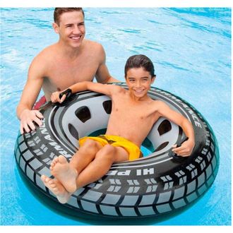 Trade Shop Trade Shop - Gonfiabile A Forma Di Pneumatico Ciambella Ruota 114 Cm Per Mare Piscina