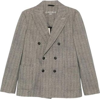 Circolo 1901 Cn 5421 Blazer - Heren - Blazers - Grijs - XL - Jassen