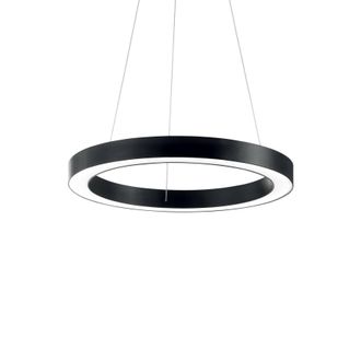 Netlighting Oracle Integrated LED Small Ceiling Pendant Black 3000K