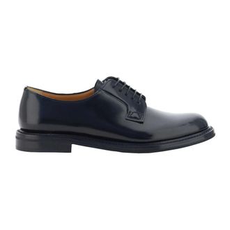 Churchs Klassieke Derby Schoenen - Heren - Nette schoenen - Blauw - 40 1/2 EU - Schoenen