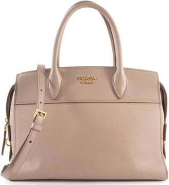 Prada Pre-owned Handbags, female, Beige, Size: ONE SIZE Pre-owned Vintage Handbag