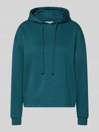 Pieces Regular Fit Hoodie aus Baumwoll-Mix Modell CHILLI in Petrol, Gr&ouml;&szlig;e XL
