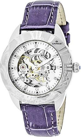 Empress Godiva Automatic Crystal Mother of Pearl Dial Ladies Watch EM1105