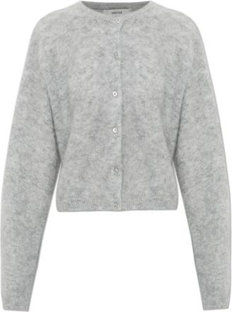 Gestuz Gzdebbie Cardigan - Dames - Vesten - Grijs - XL - Wol - Truien & Vesten