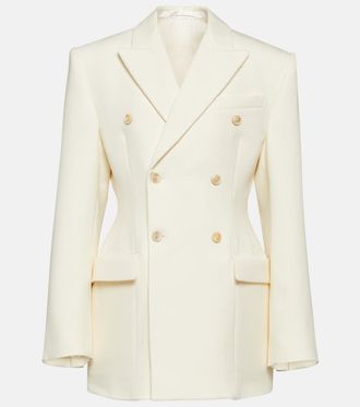Wardrobe.NYC Blazer doppiopetto Contour in lana