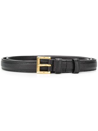 Prada Prada riem met vierkante gesp